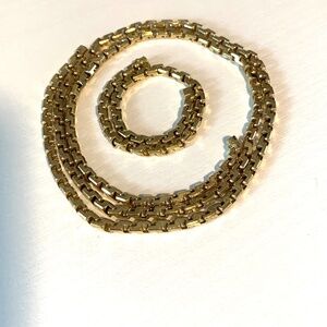 Chain and bracelet set